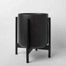 1st Generation, Ceramic Cylinder, With or Without Rounded Teak Stand (FINAL SALE)