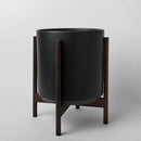 1st Generation, Ceramic Cylinder, With or Without Rounded Teak Stand (FINAL SALE)
