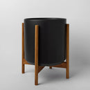 1st Generation, Ceramic Cylinder, With or Without Rounded Teak Stand (FINAL SALE)