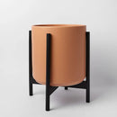 1st Generation, Ceramic Cylinder, With or Without Rounded Teak Stand (FINAL SALE)