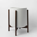 1st Generation, Ceramic Cylinder, With or Without Rounded Teak Stand (FINAL SALE)