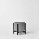1st Generation, Ceramic Cylinder, With or Without Rounded Teak Stand (FINAL SALE)