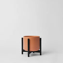 1st Generation, Ceramic Cylinder, With or Without Rounded Teak Stand (FINAL SALE)