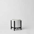 1st Generation, Ceramic Cylinder, With or Without Rounded Teak Stand (FINAL SALE)
