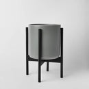 1st Generation, Ceramic Cylinder, With or Without Rounded Teak Stand (FINAL SALE)
