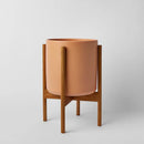 1st Generation, Ceramic Cylinder, With or Without Rounded Teak Stand (FINAL SALE)