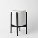 1st Generation, Ceramic Cylinder, With or Without Rounded Teak Stand (FINAL SALE)