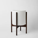 1st Generation, Ceramic Cylinder, With or Without Rounded Teak Stand (FINAL SALE)