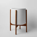 1st Generation, Ceramic Cylinder, With or Without Rounded Teak Stand (FINAL SALE)