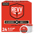 REVV No Surrender K-Cups, Extra Bold Dark Roast – 24 Count