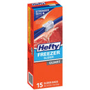Hefty 1 qt. Freezer Bag 15 Pk