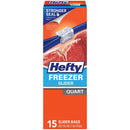 Hefty 1 qt. Freezer Bag 15 Pk