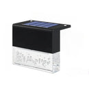 RGB LED Solar Fence Light - Waterproof Step Light for Outdoor