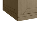 James Martin Chicago 60" Double Bathroom Vanity, Walnut Whisper