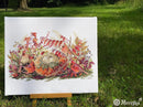 Rhapsody in Red K-190 Counted Cross-Stitch Kit