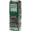 Rhodes American Steel Wool 16 Pad Poly Sleeve