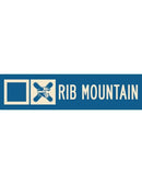 Rib Mountain Ski Trail Metal Sign