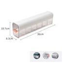 Ribbed teal data cable organizer box bedroom wall mounted storage