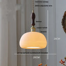Ribbed white ceramic pendant light fixture kitchen brass knob switch