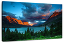 St. Mary Lake Dramatic Sunrise Wall Art