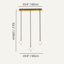 Rigas Linear Chandeliers