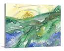Rising - Open Edition Canvas Print