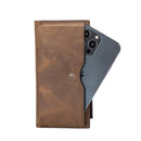 Riverton Women's Leather Wallet with Cell Phone Section