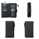 Riverton Women's Leather Wallet with Cell Phone Section