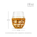 Island Stemless Wine Glasses