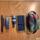 Survival Kit Lighter - Fire Starter outfitted with supplies.