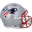 Marcus Jones New England Patriots Autographed Speed Replica Helmet