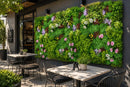 Dense Succulent Artificial Vertical Garden Green Wall Panel 20×20in – UV Resistant – Commercial Grade