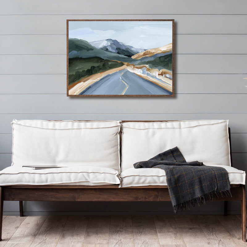 "Road Home" Art Print