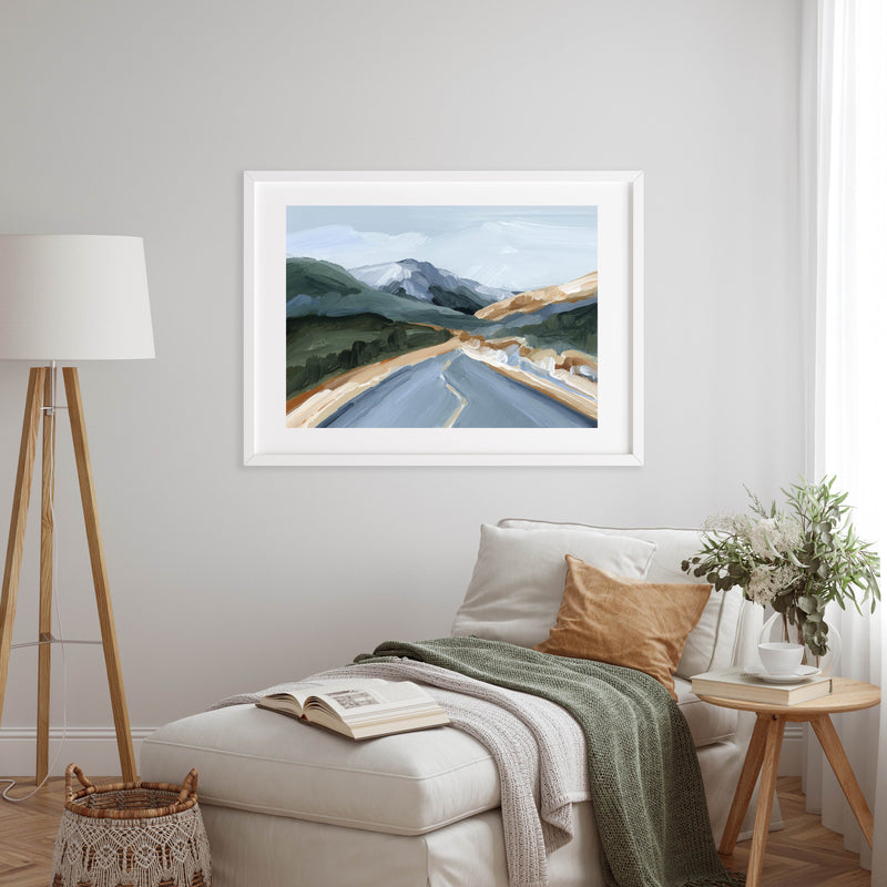 "Road Home" Art Print