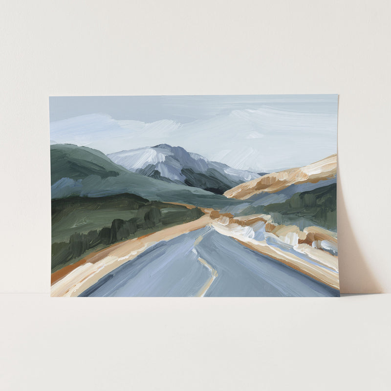 "Road Home" Art Print