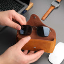 Rochester Full-Grain Leather Eyeglass Case