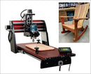 CNC Files For Rocking Chair - Adirondack Style