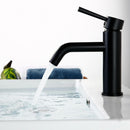Rolla Single-Handle Single Hole Bathroom Faucet