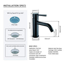 Rolla Single-Handle Single Hole Bathroom Faucet