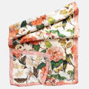 Rosa - Long Silk Scarf - Peach