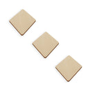 3 Diamonds Unfinished Wooden Shapes Craft Cutouts DIY Unpainted 3D Plaques 4 Inches