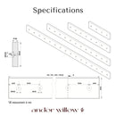 Room Divider Floor/Ceiling Base