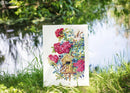 Rose Bush K-150 Counted Cross-Stitch Kit