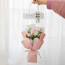 Rose Crochet Bouquet Romantic Gift for Girlfriend