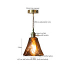 Rose frosted white glass pendant lamp living room light
