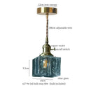 Rose frosted white glass pendant lamp living room light