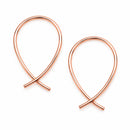 Mae Teardrop No Slip Threader Earring | Multiple Colors | Lux by Leslie