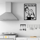 Rosie the Riveter Metal Wall Art