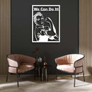 Rosie the Riveter Metal Wall Art