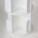 Rotating Bookshelf 360° Display Floor Standing 4-Shelf Bookcase